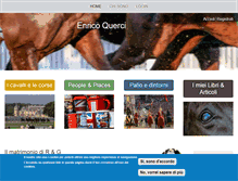 Tablet Screenshot of enricoquerci.com